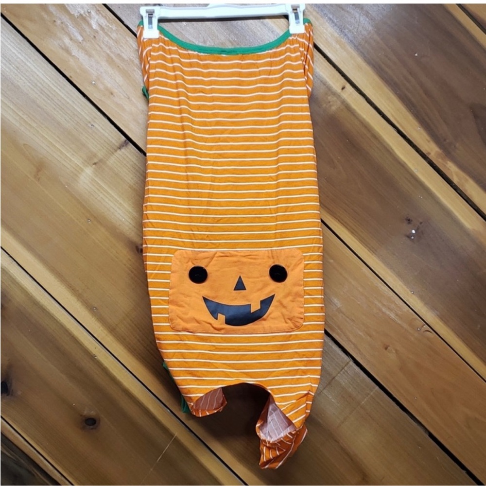 NWT Target Halloween Orange Pumpkin Dog Pajamas Outfit Costume - XXL